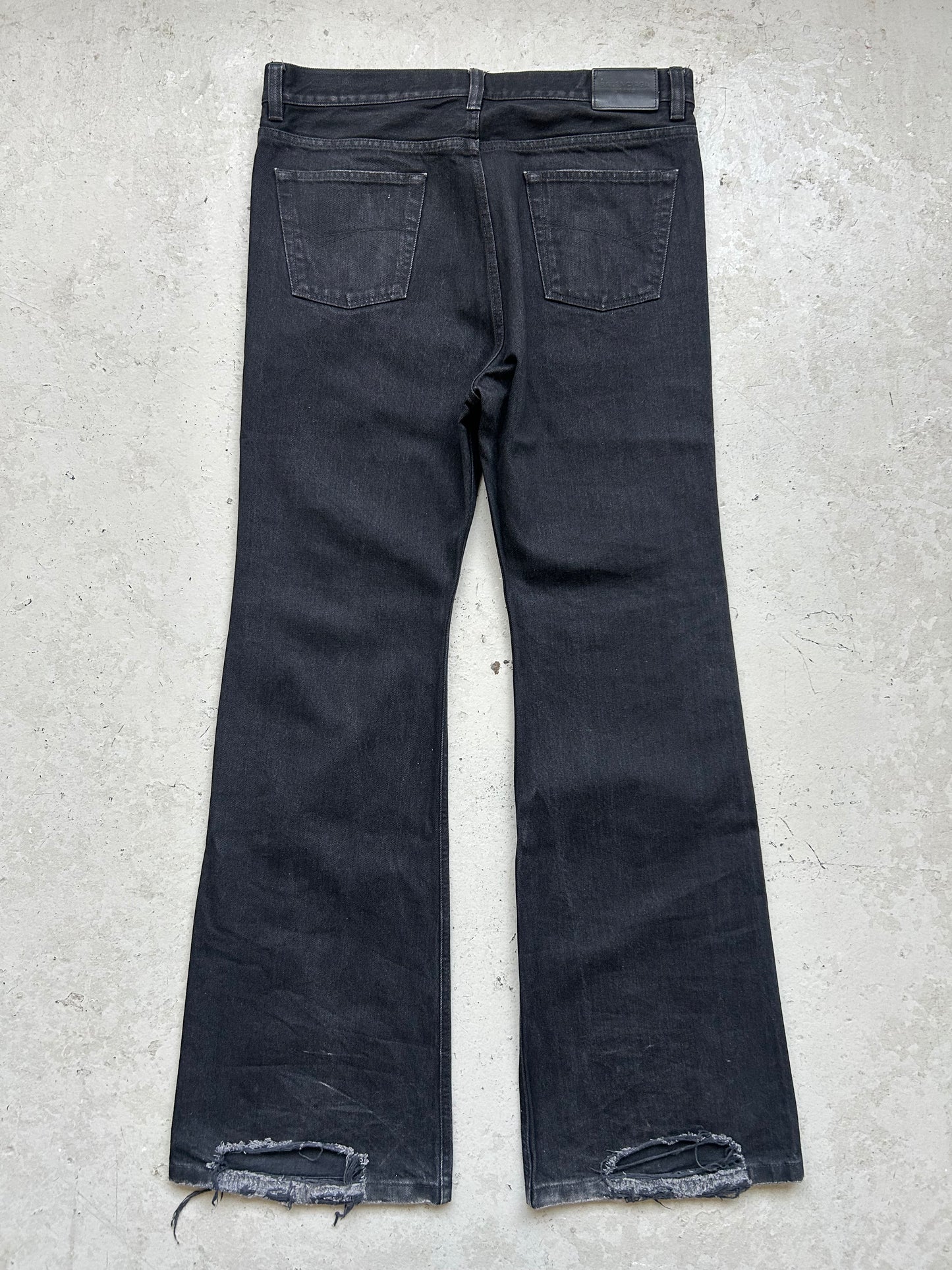 Balenciaga Lost Tape Black Denim (L)