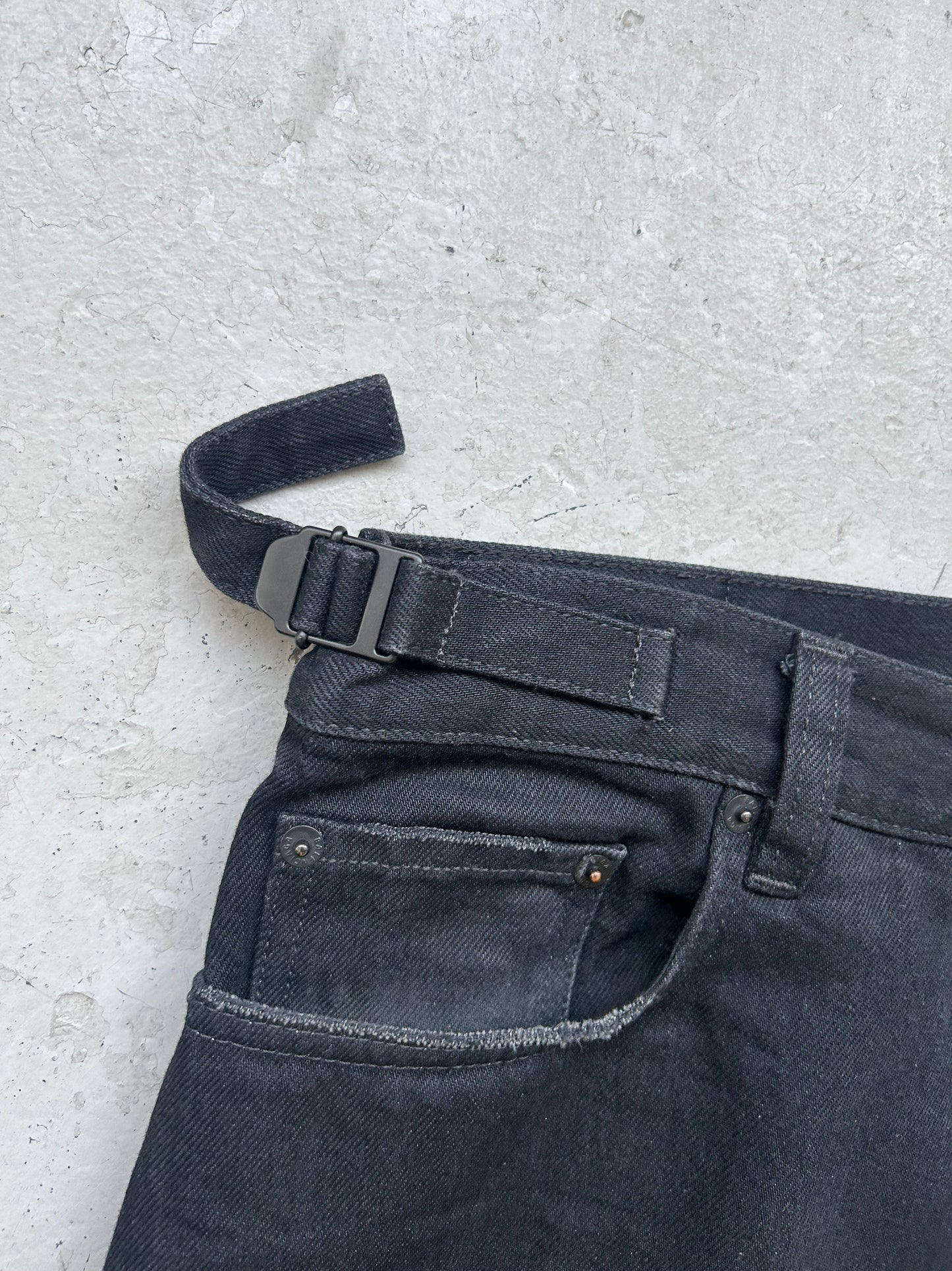 Balenciaga Skater Black Denim (L)