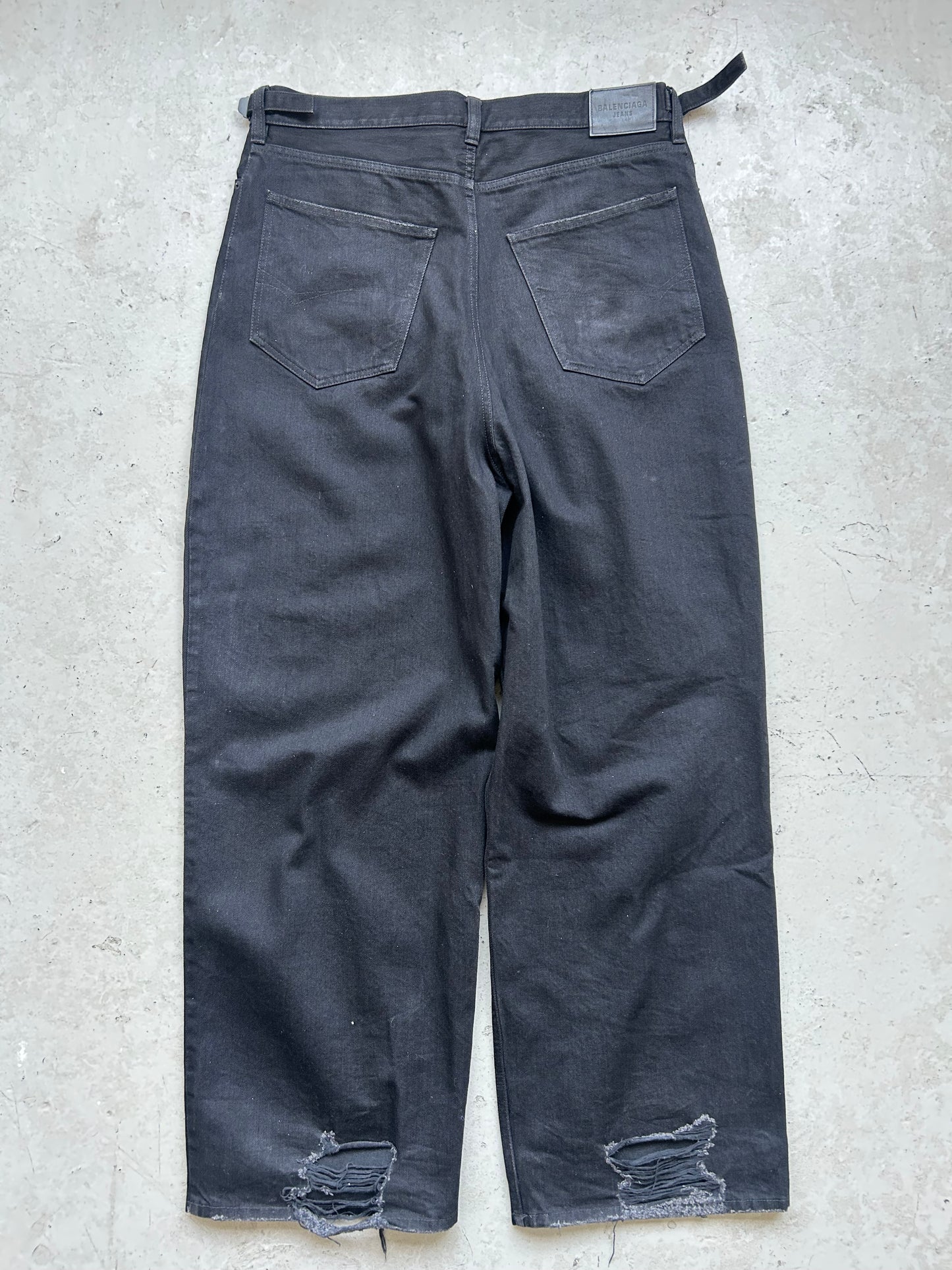 Balenciaga Skater Black Denim (L)