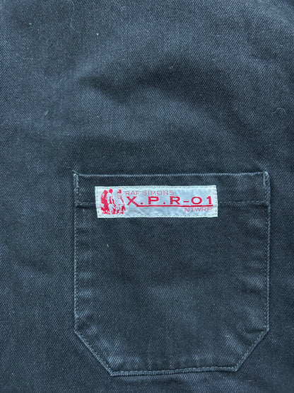 Raf Simons SS20 Black Big Fit Denim Shirt (S)