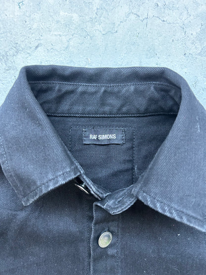 Raf Simons SS20 Black Big Fit Denim Shirt (S)