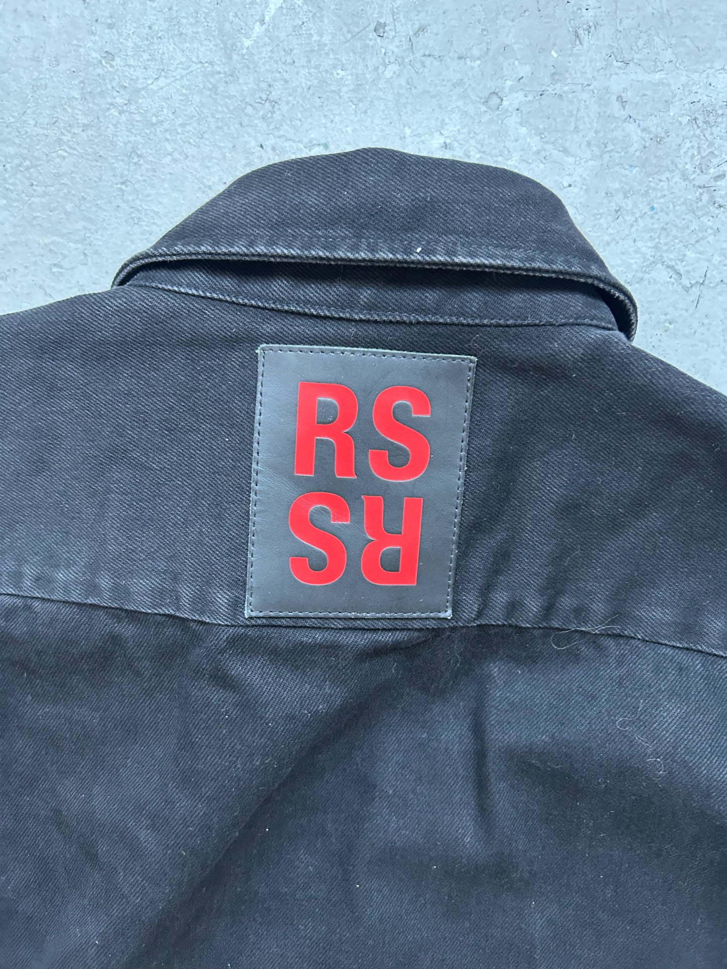 Raf Simons SS20 Black Big Fit Denim Shirt (S)