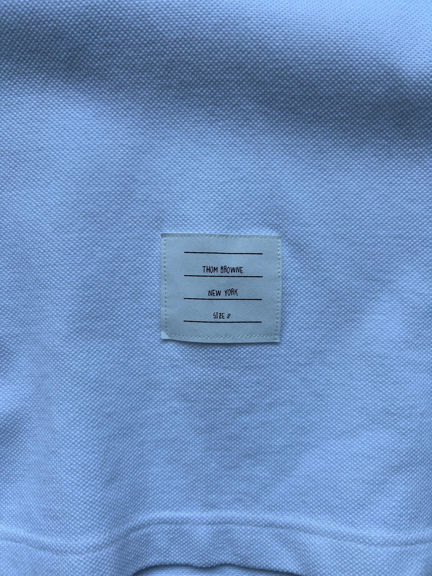 Thom Browne Stripe White Polo (2)