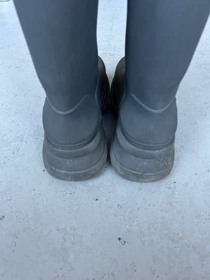 Balenciaga Croc Grey Boots (41)