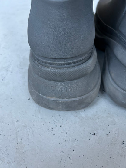 Balenciaga Croc Grey Boots (41)