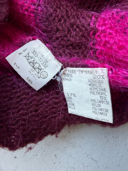 Maison Martin Margiela Miss Deanna Striped Mohair Sweater (M)