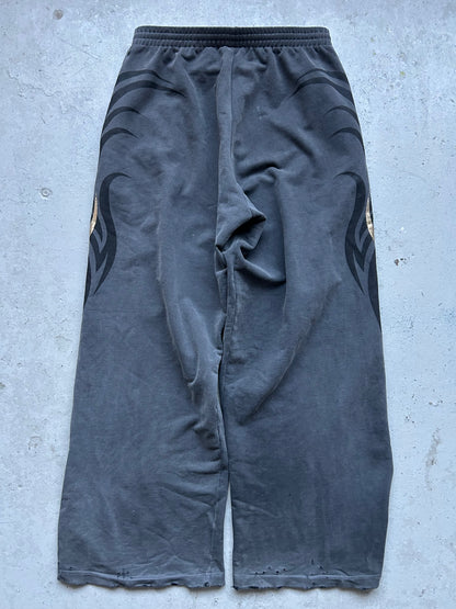 Balenciaga Tacky Gold Baggy Sweatpants (XL)