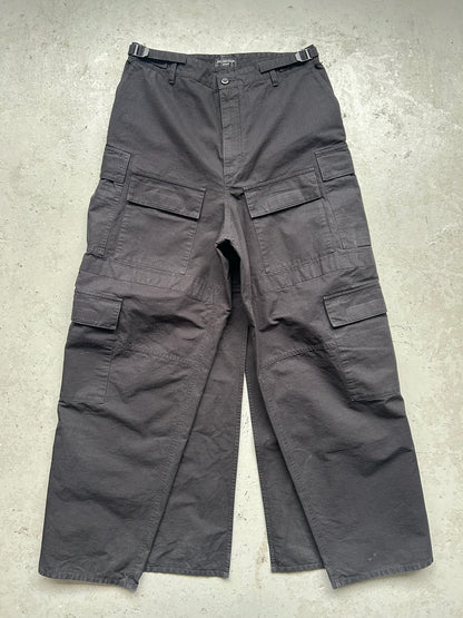 Balenciaga Black Apron Cargos (M)