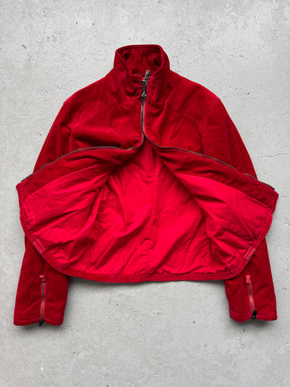 Emporio Armani Red Suede Jacket (46)
