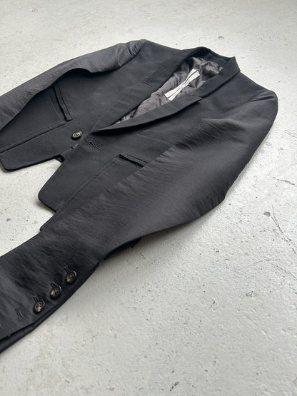 Rick Owens FW19 LARRY Black Blazer (40)