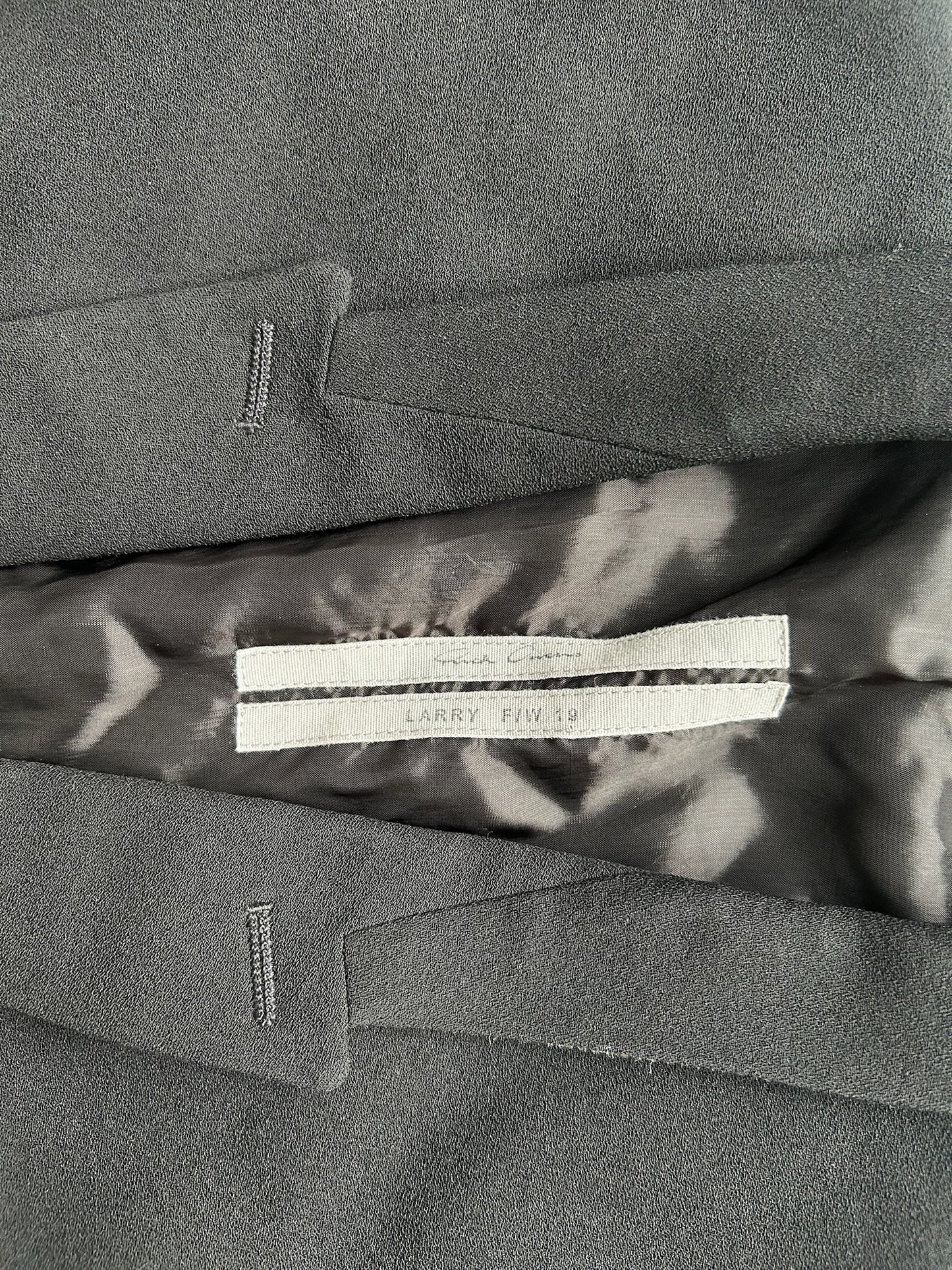 Rick Owens FW19 LARRY Black Blazer (40)