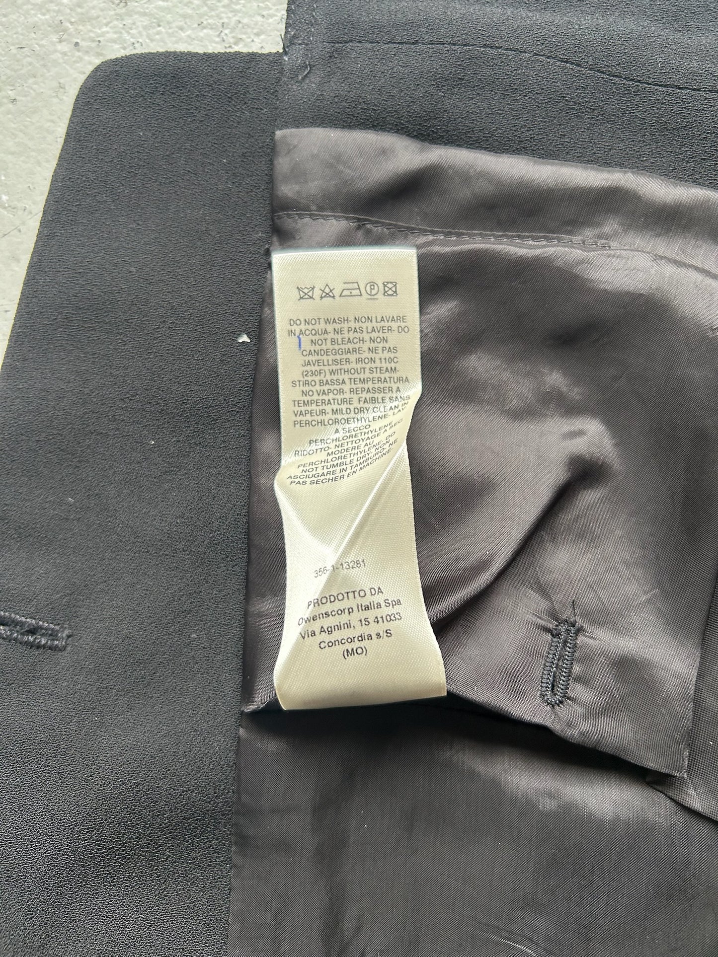 Rick Owens FW19 LARRY Black Blazer (40)