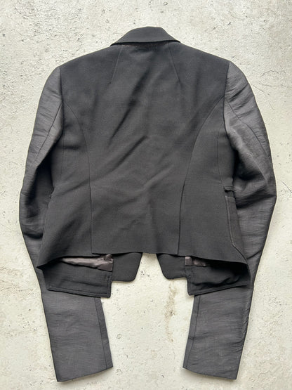 Rick Owens FW19 LARRY Black Blazer (40)