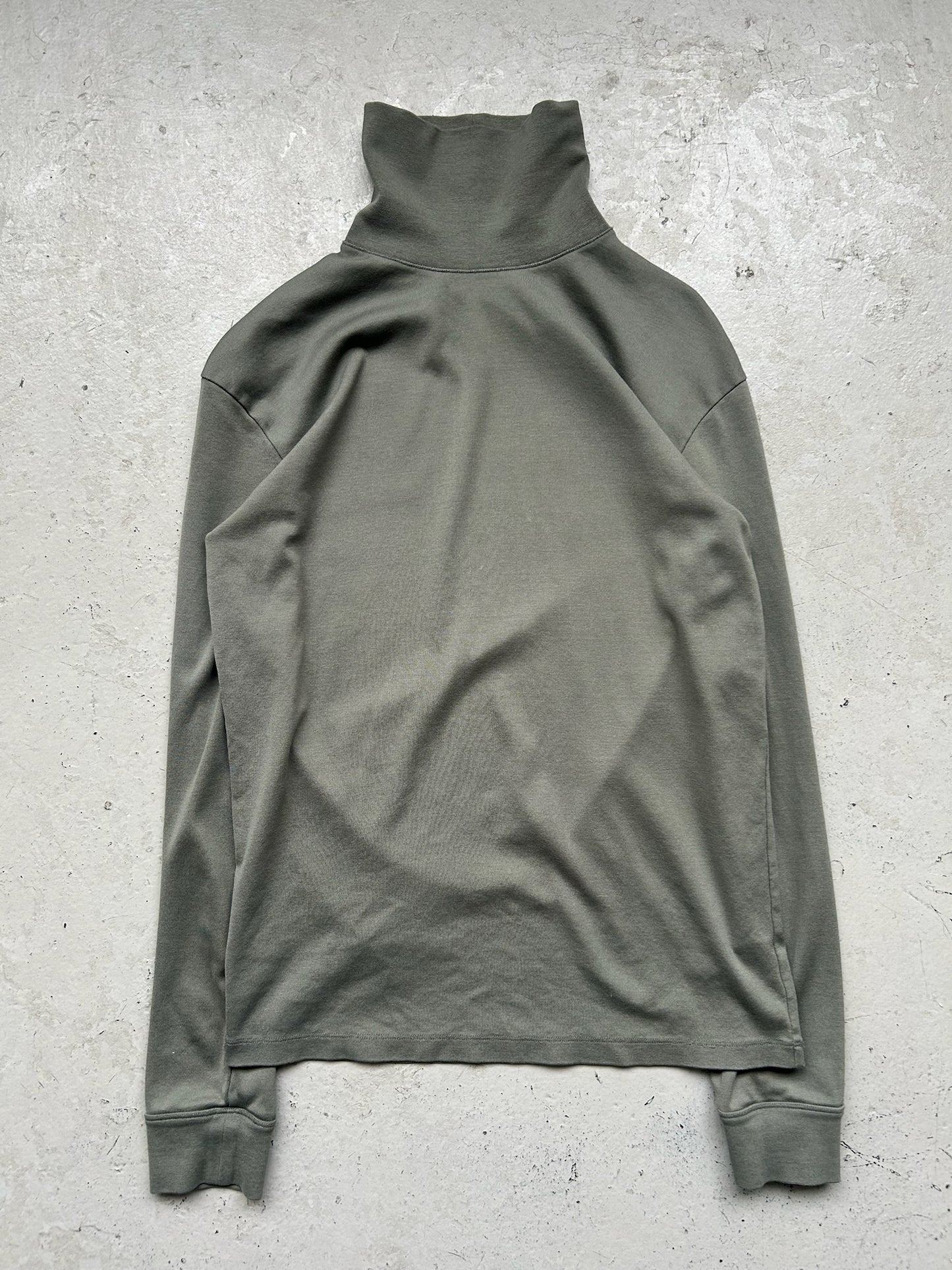 Lemaire Cotton Long Sleeve Turtleneck (L)