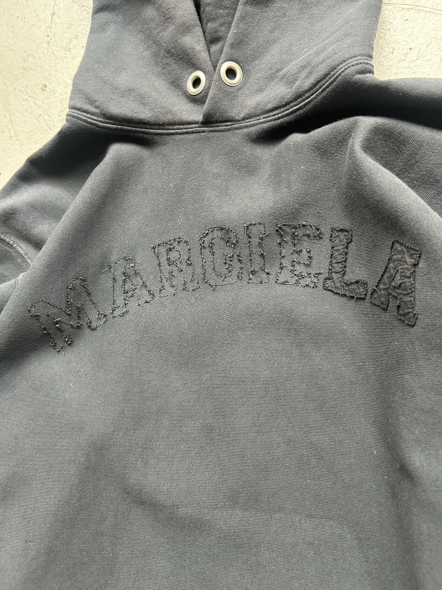 Maison Margiela SS23 Logo Stitch Hoodie (XS)