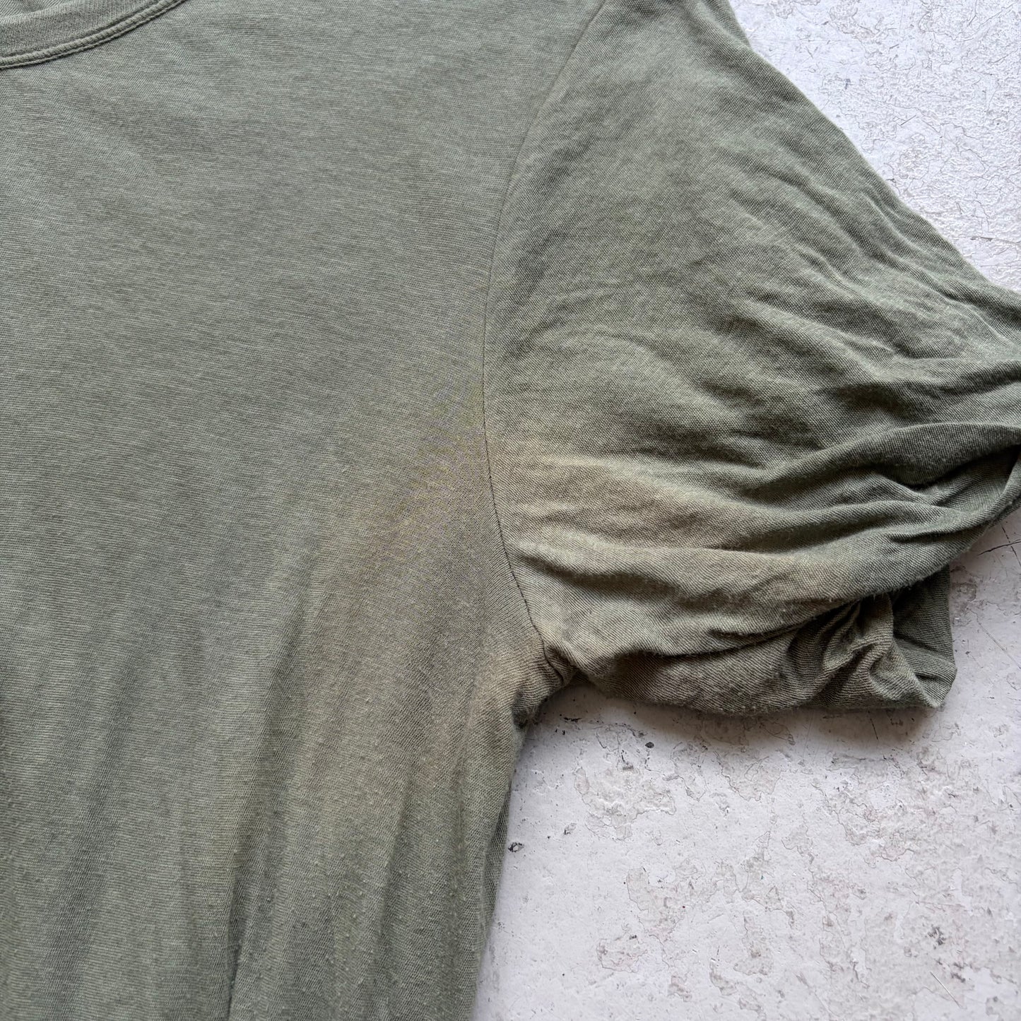 Rick Owens SS23 EDFU Double Layer Moss Short Sleeve Shirt (L)