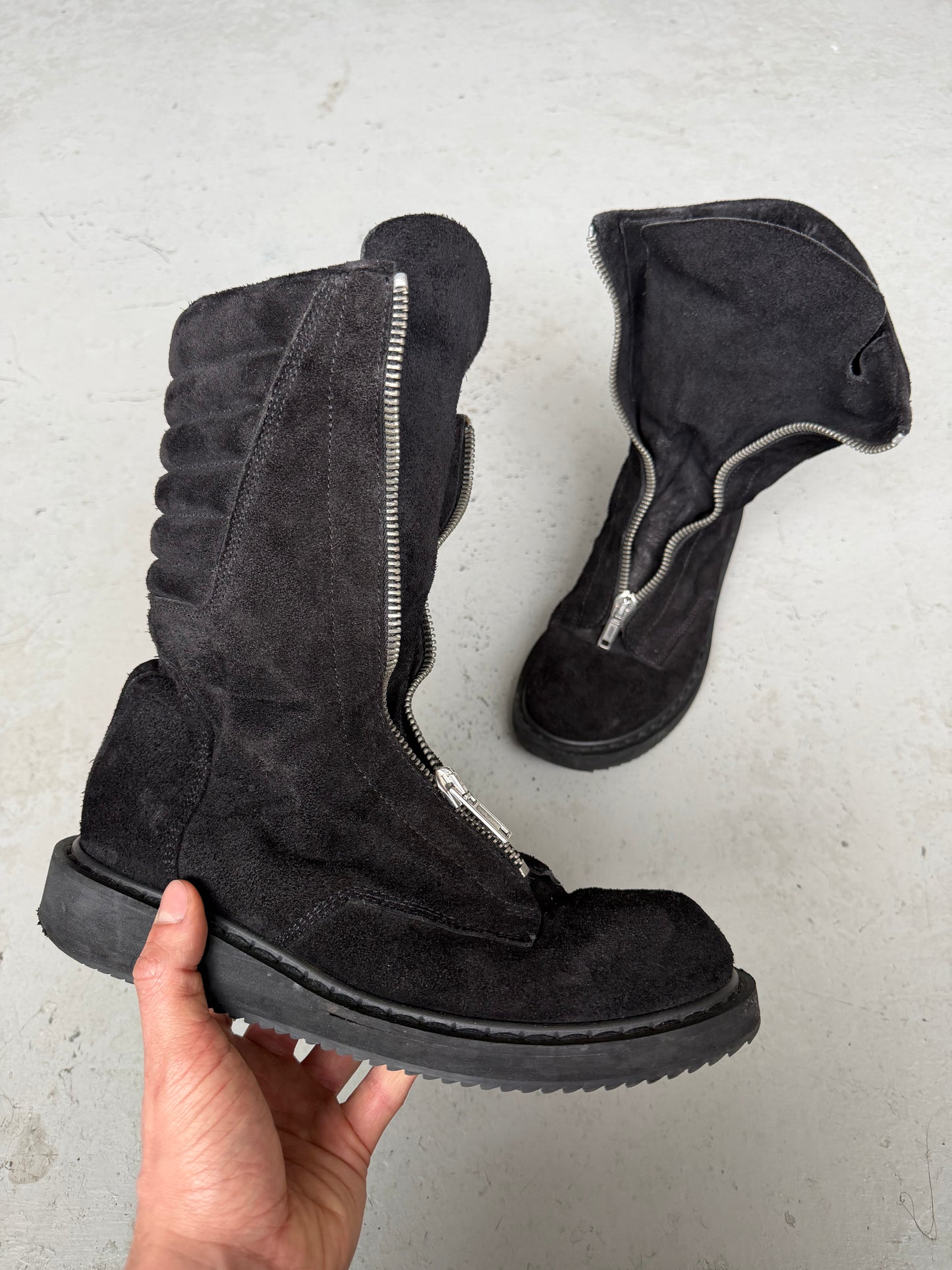Rick Owens FW11 LIMO Mohawk Boots (41)