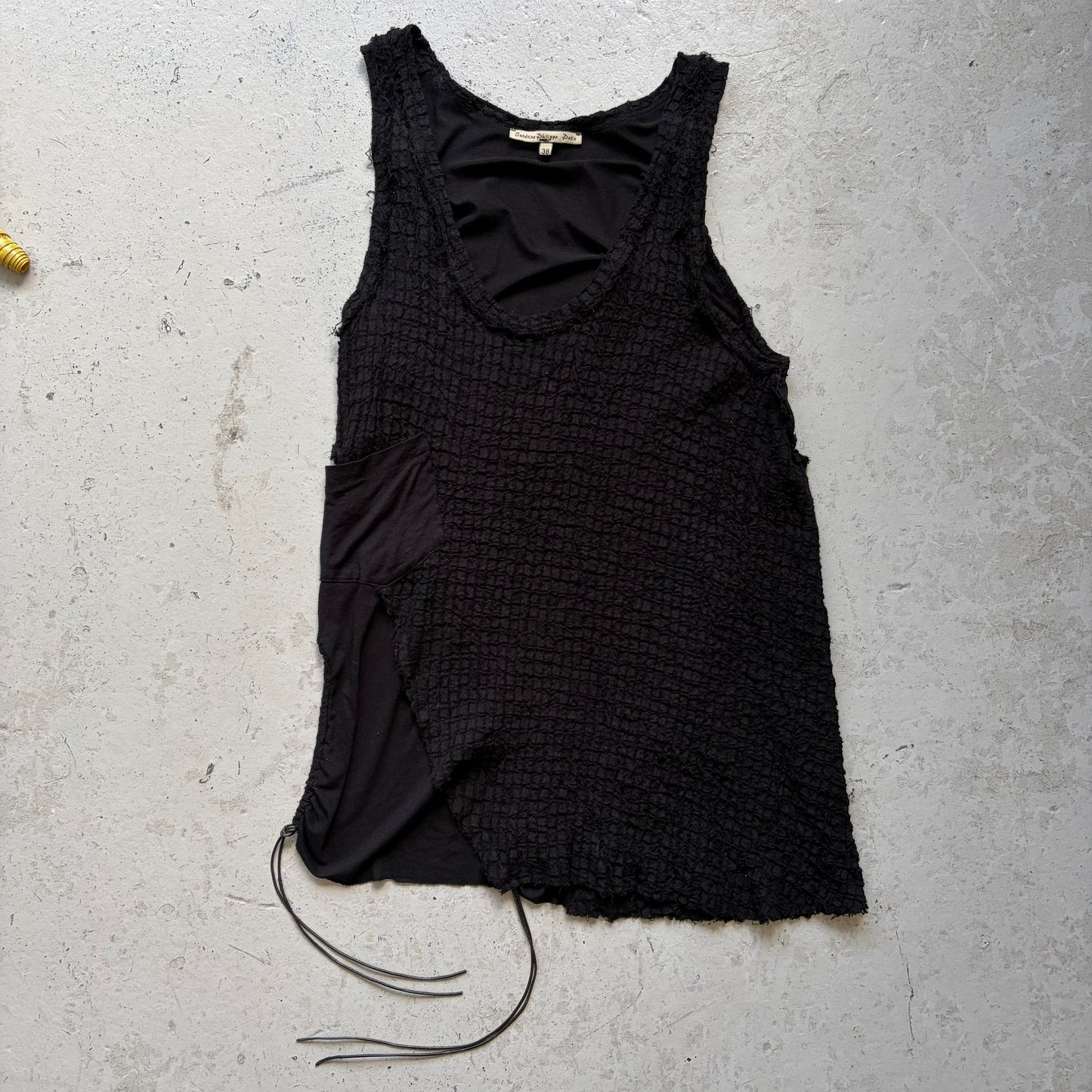 Sandrine Philippe Black Tank Top (38)