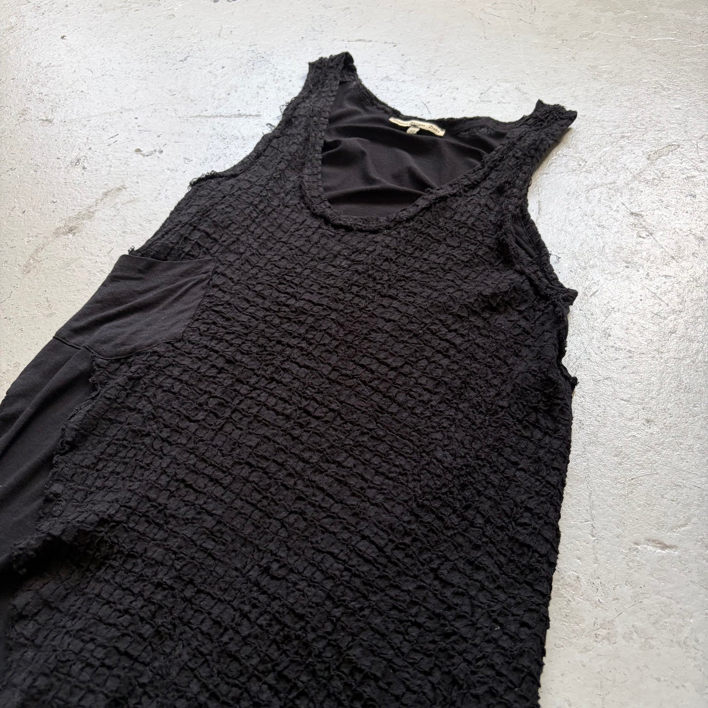 Sandrine Philippe Black Tank Top (38)