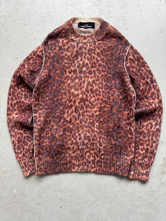Comme Des Garcons Tricot AD2019 Cheetah Print Sweater (S)