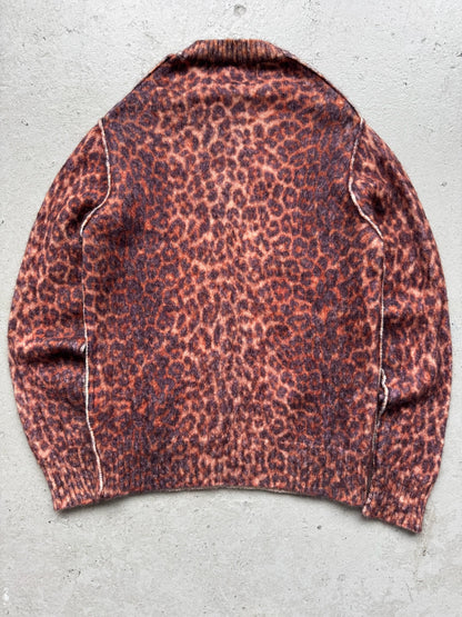 Comme Des Garcons Tricot AD2019 Cheetah Print Sweater (S)