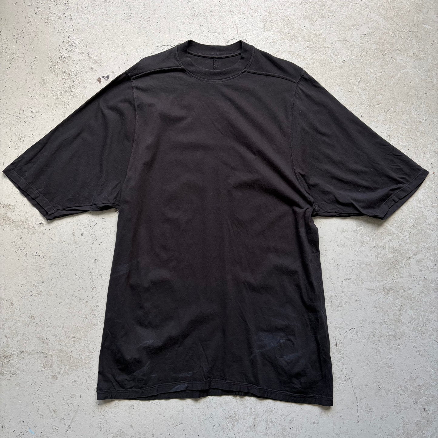 Rick Owens DRKSHDW FW22 Oversized Black Short Sleeve Shirt (S)