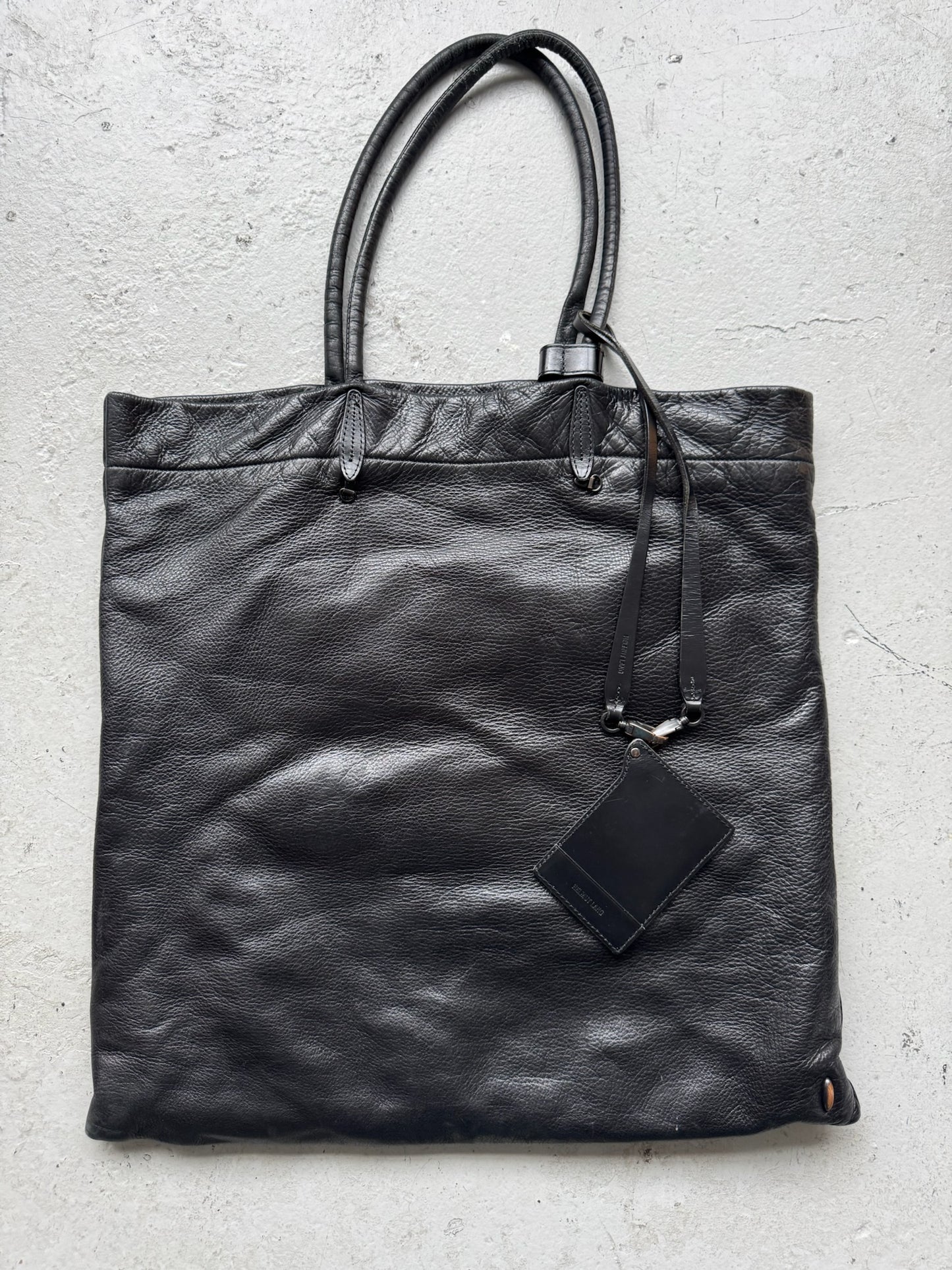 Helmut Lang Leather Tote Bag (OS)