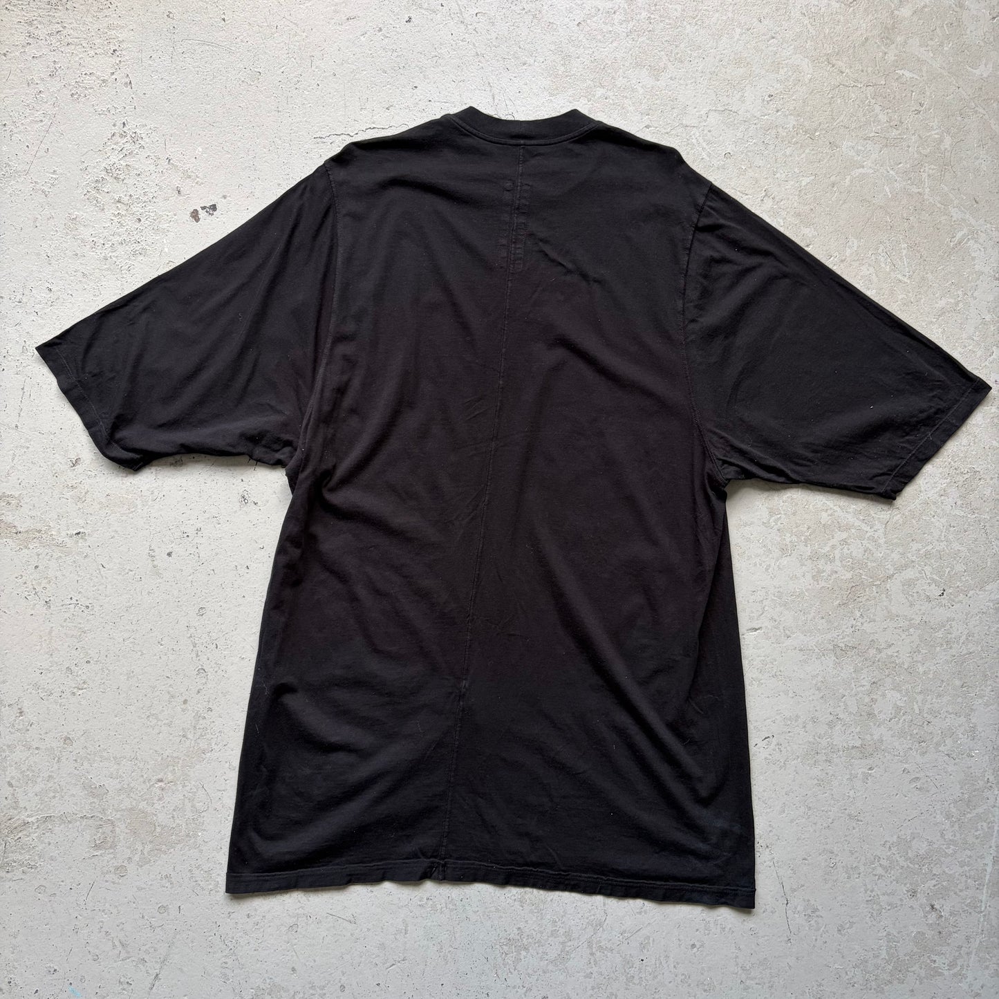 Rick Owens DRKSHDW FW22 Oversized Black Short Sleeve Shirt (S)