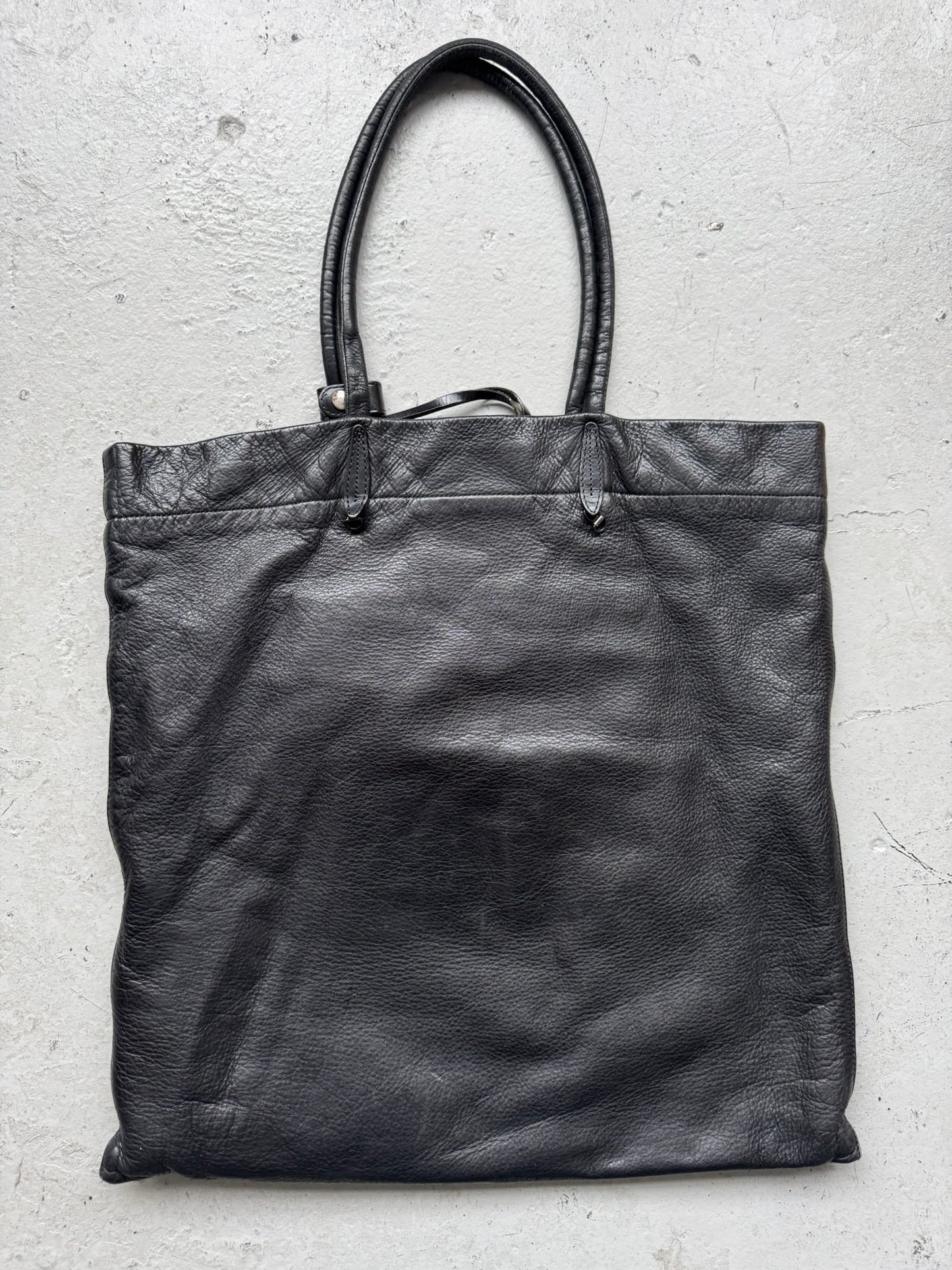 Helmut Lang Leather Tote Bag (OS)