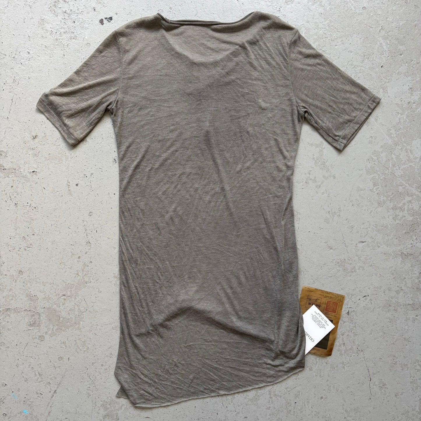 Chiahung Su Grey Short Sleeve Shirt (S)