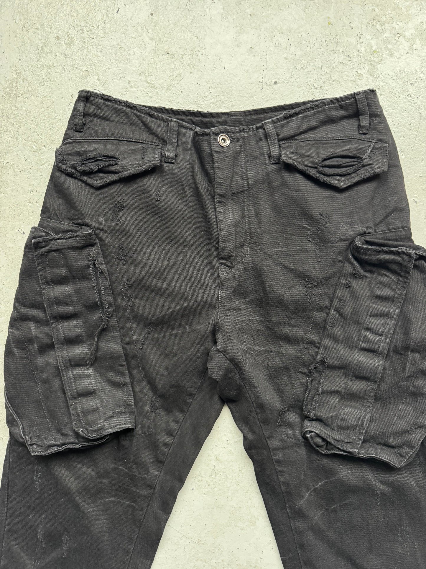 Julius Pre Spring 2022 Denim Cargo Pants (3)