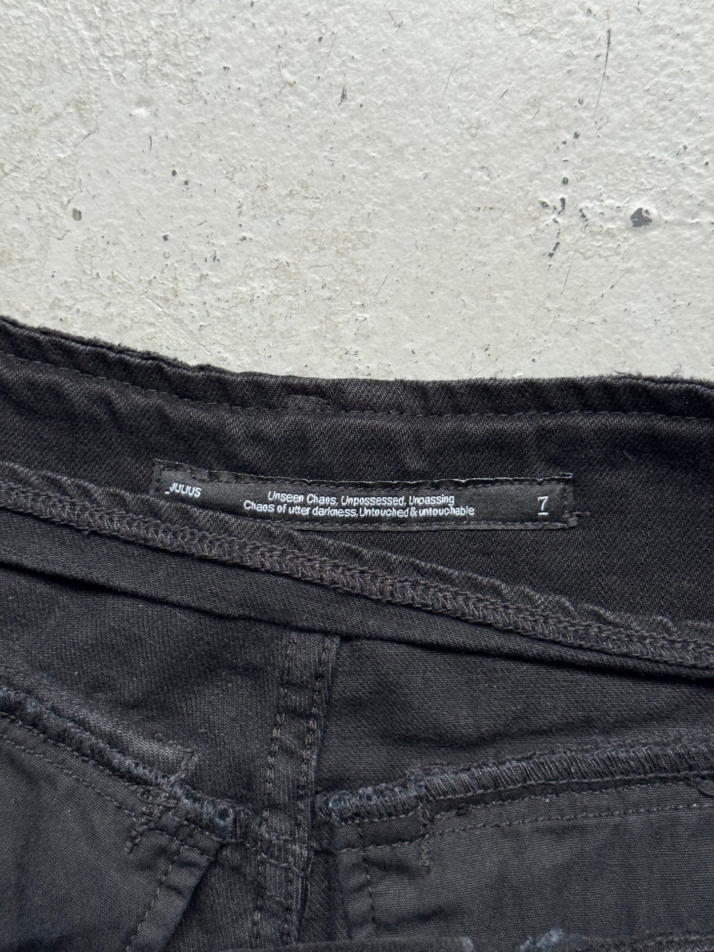 Julius Pre Spring 2022 Denim Cargo Pants (3)