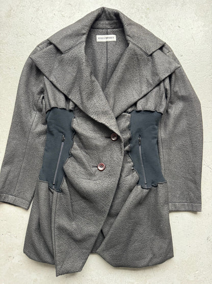 Issey Miyake Paneled Coat (M)