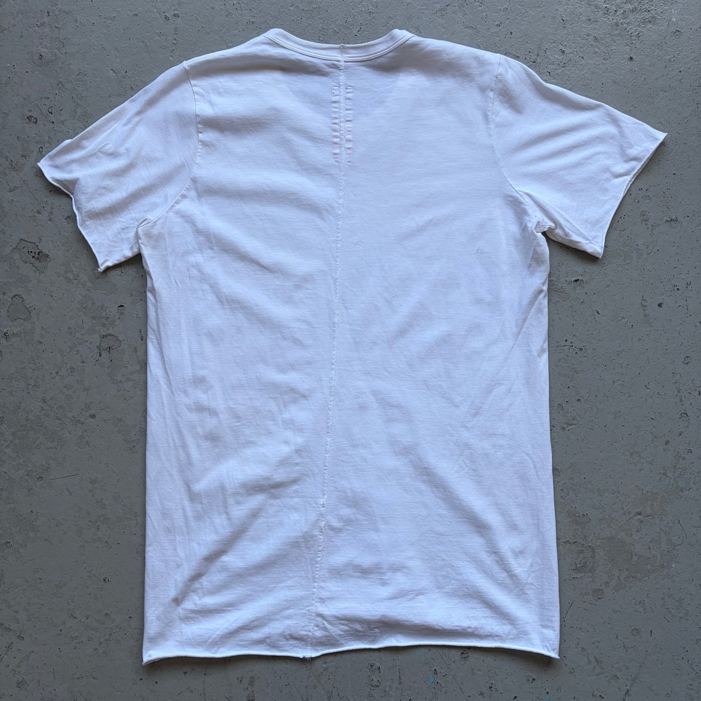 Rick Owens SS23 EDFU Level Milk Short Sleeve Shirt (XXL)