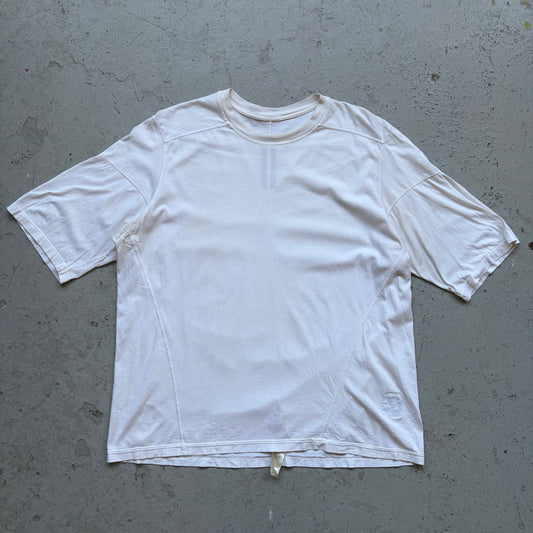 Rick Owens DRKSHDW White Level Short Sleeve Shirt (BLEACHED) (UNI)