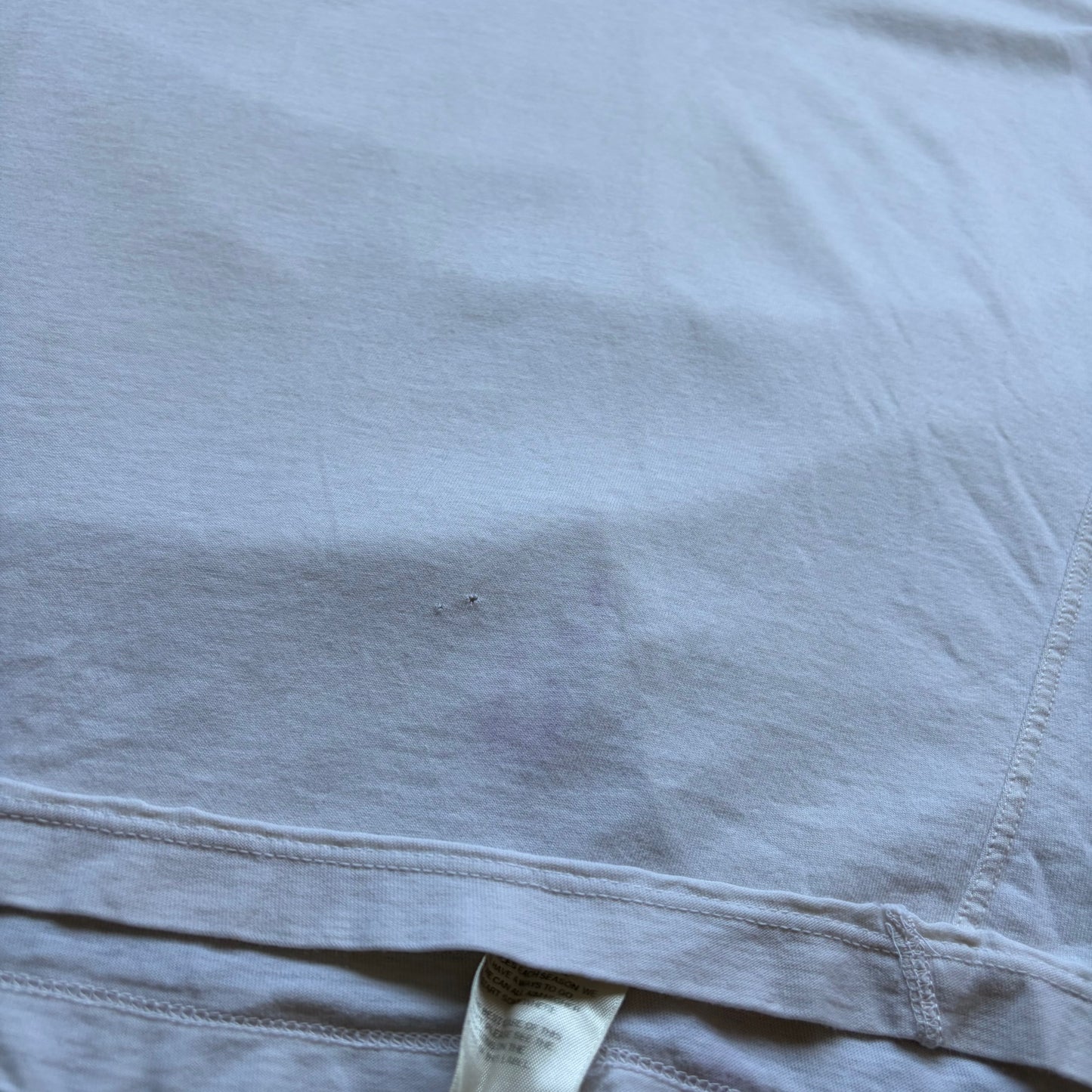 Rick Owens DRKSHDW White Level Short Sleeve Shirt (BLEACHED) (UNI)