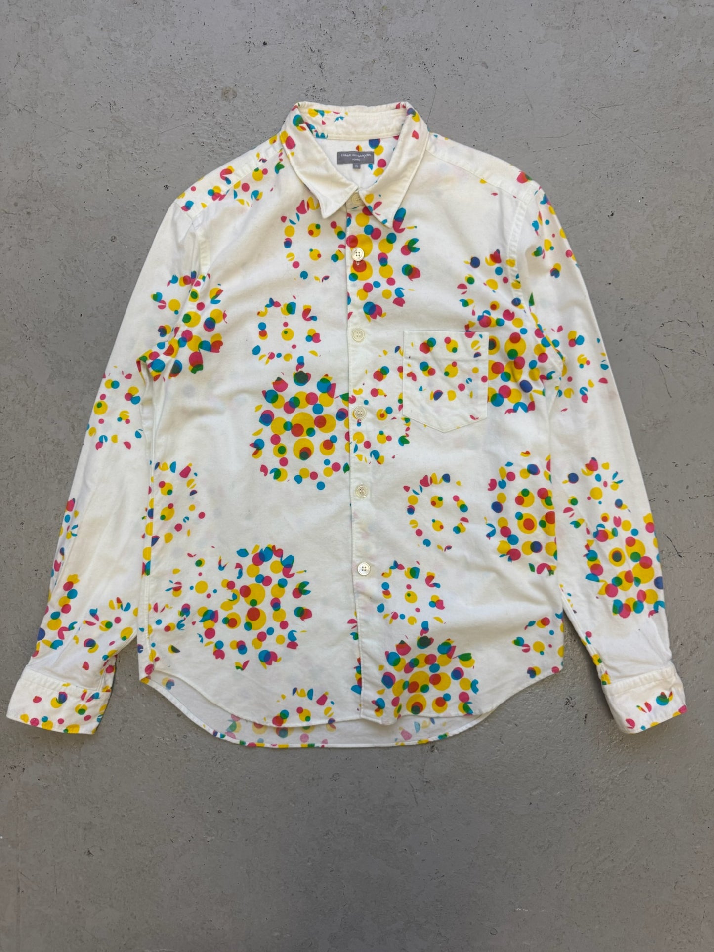 Comme Des Garcons Homme AD2003 Polka Dot Button Up (S)