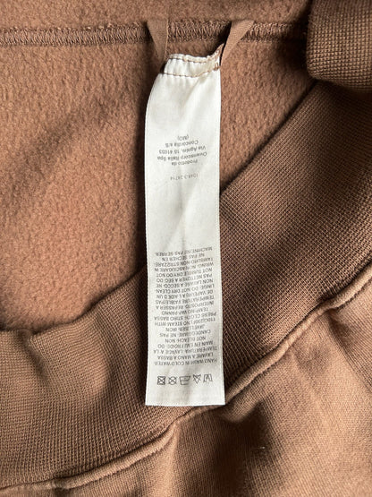 Rick Owens DRKSHDW SS24 Khaki Brown Hoodie (XL)