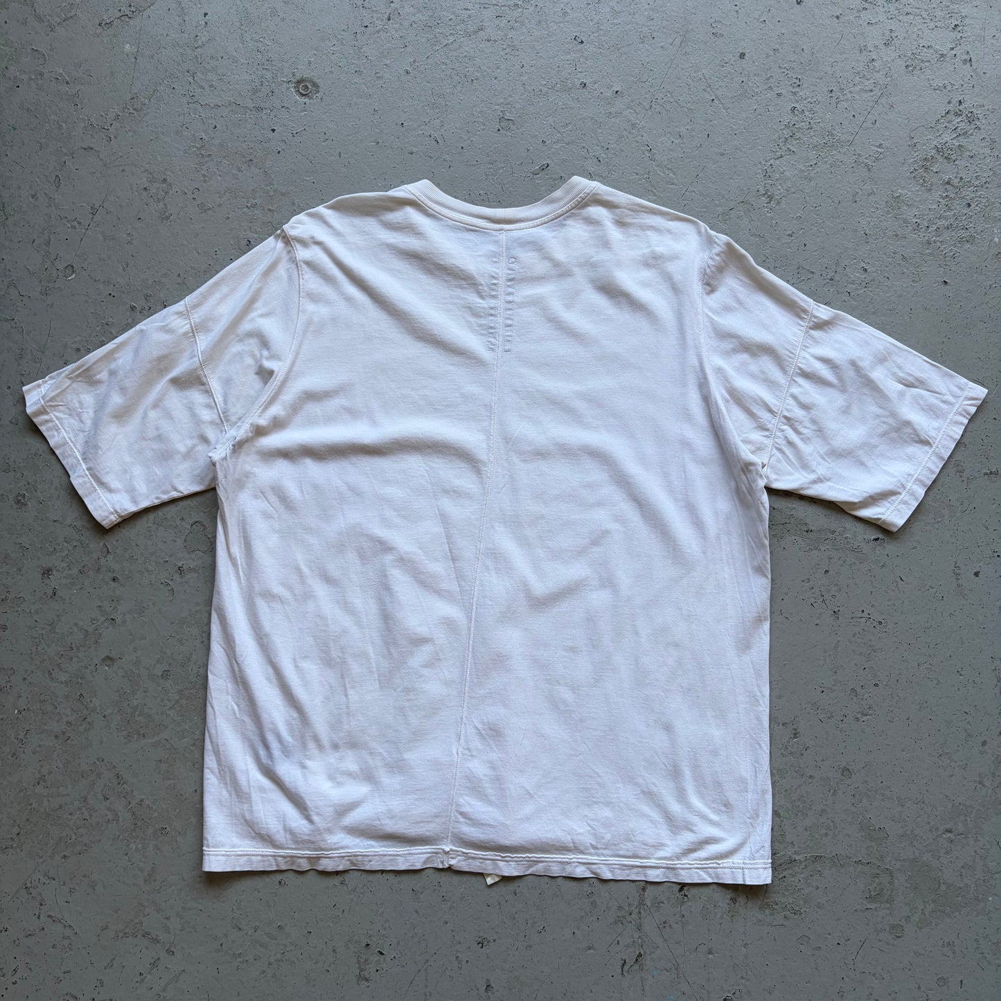 Rick Owens DRKSHDW White Level Short Sleeve Shirt (BLEACHED) (UNI)