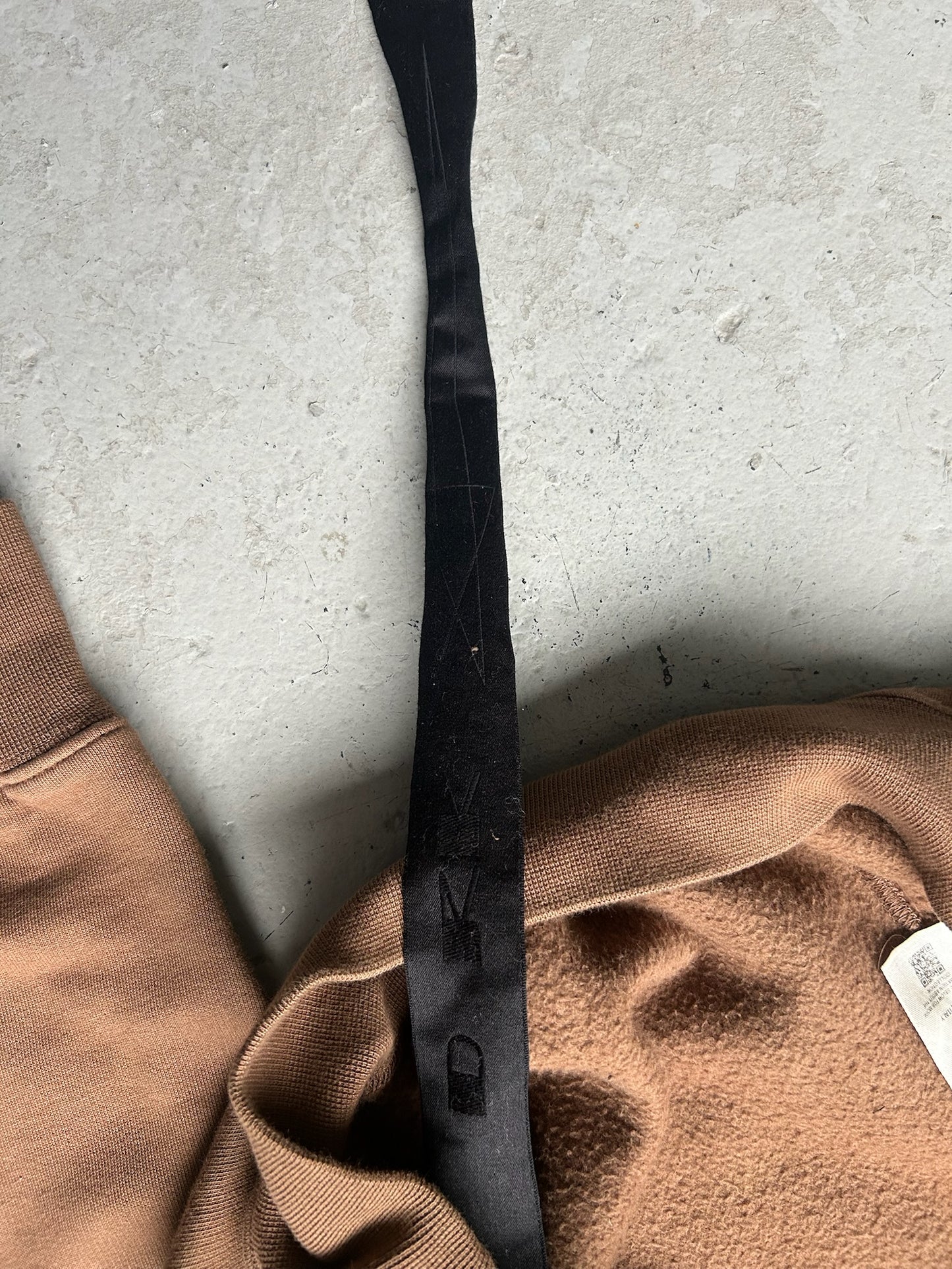 Rick Owens DRKSHDW SS24 Khaki Brown Hoodie (XL)