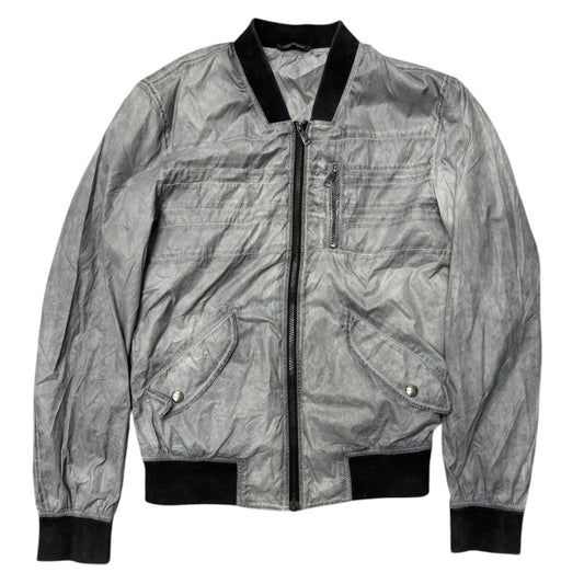 Dolce Gabbana Silver Zip Up Jacket (S)