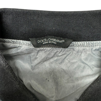 Dolce Gabbana Silver Zip Up Jacket (S)
