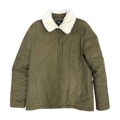 APC Military Green Down Jacket (S)