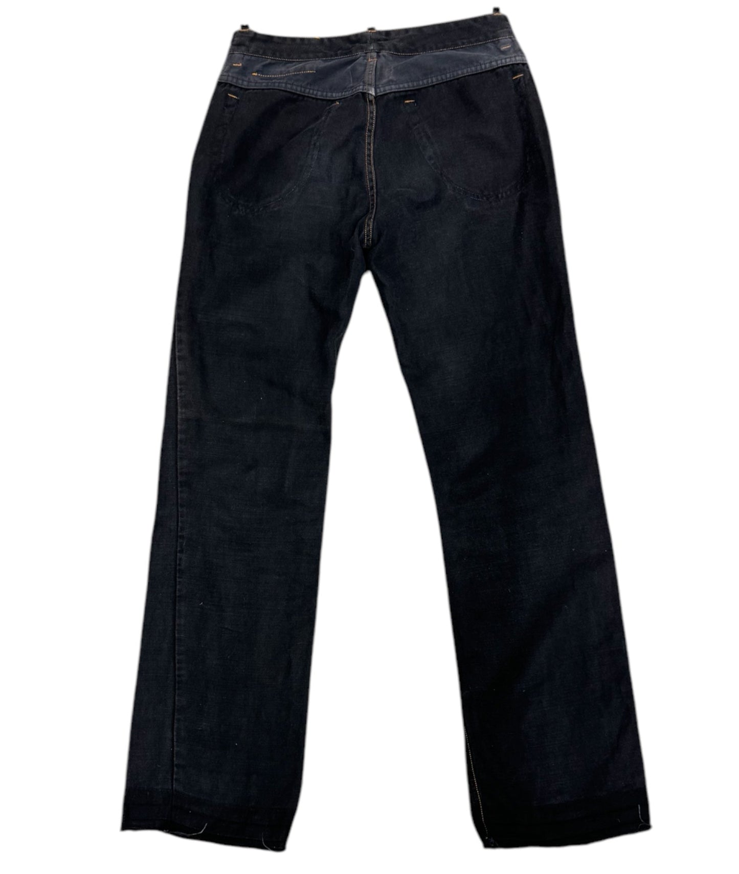 Maison Martin Margiela SS03 Artisanal Reconstructed Inside-Out Denim (42)