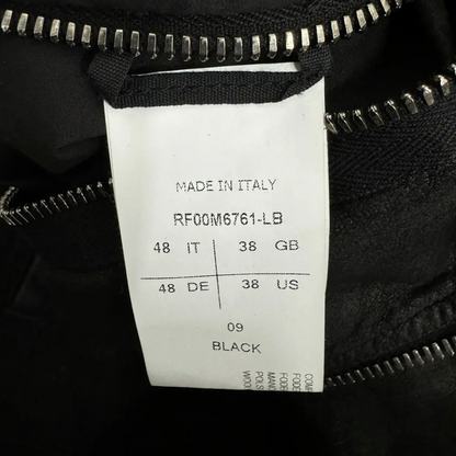 Rick Owens Blistered Lamb Skin Leather Jacket (M)